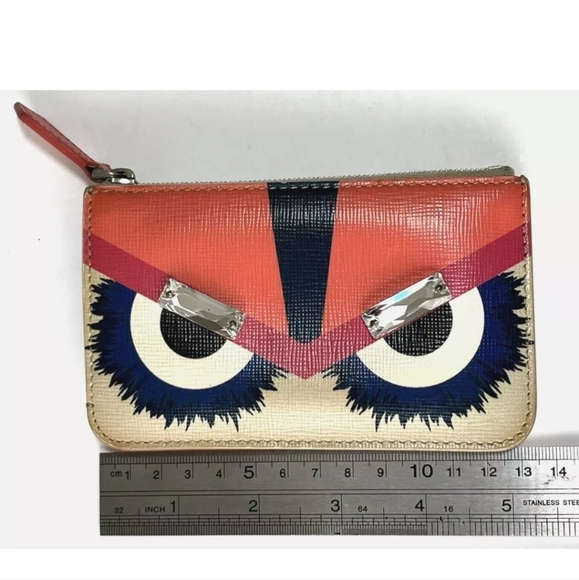 Fendi Monster coin purse key case - Picture 2 of 16